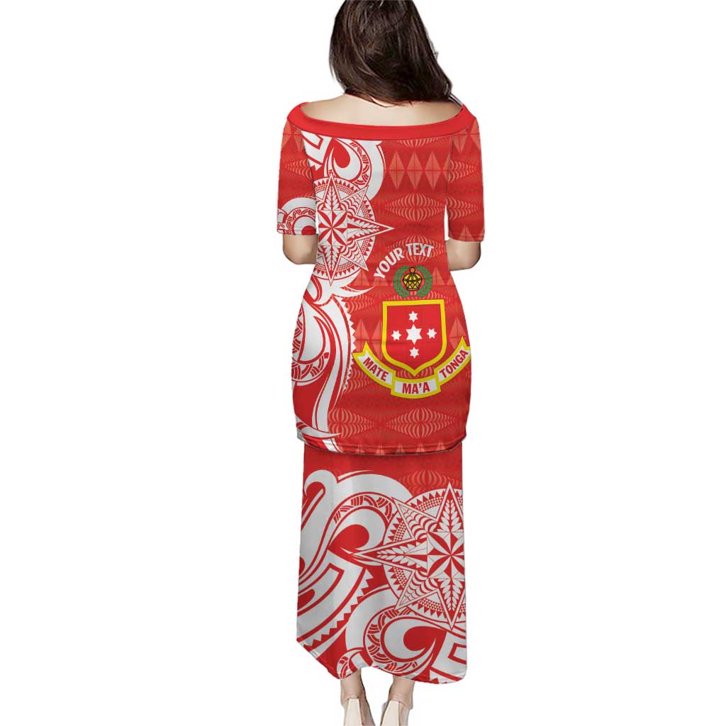 Personalised Kolisi Tonga Puletasi Mate Maa Tonga Ngatu Pattern - Polynesian Pride