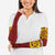 Personalised Tonga High School Arm Sleeves THS Tongan Ngatu Pattern - Polynesian Pride