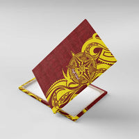 Personalised Tonga High School Canvas Wall Art THS Tongan Ngatu Pattern - Polynesian Pride