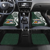 Personalised Tonga Takuilau College Car Mats Est 1975 Tongan Ngatu Pattern - Polynesian Pride