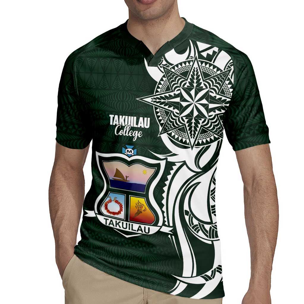 Personalised Tonga Takuilau College Rugby Jersey Est 1975 Tongan Ngatu Pattern - Polynesian Pride