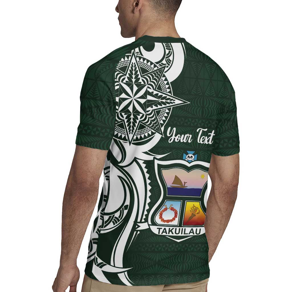 Personalised Tonga Takuilau College Rugby Jersey Est 1975 Tongan Ngatu Pattern - Polynesian Pride
