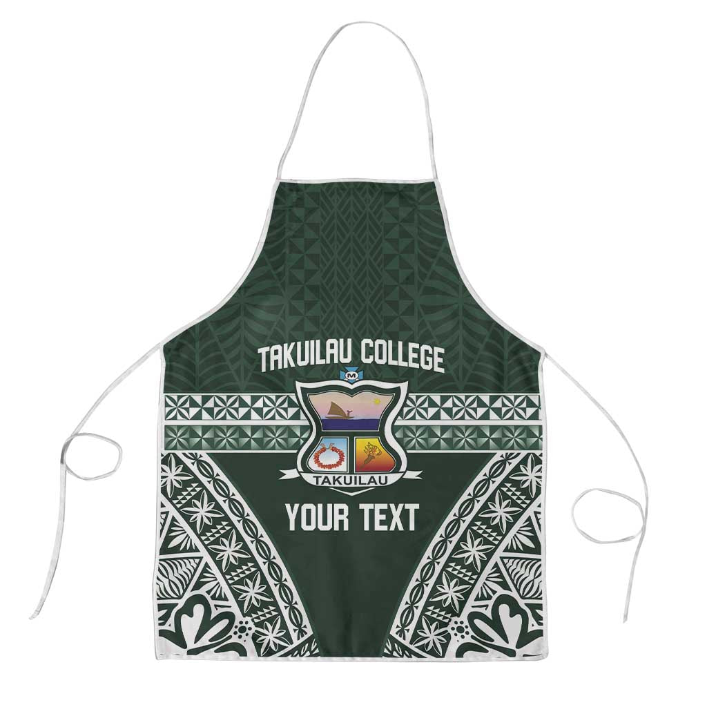 Personalised Tonga Takuilau College Apron 50th Anniversary Ngatu Kupesi - Polynesian Pride