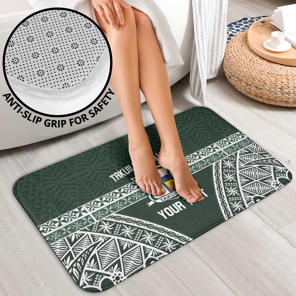 Personalised Tonga Takuilau College Bathroom Set 50th Anniversary Ngatu Kupesi - Polynesian Pride