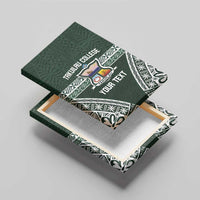Personalised Tonga Takuilau College Canvas Wall Art 50th Anniversary Ngatu Kupesi - Polynesian Pride