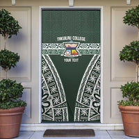 Personalised Tonga Takuilau College Door Cover 50th Anniversary Ngatu Kupesi - Polynesian Pride