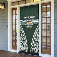 Personalised Tonga Takuilau College Door Cover 50th Anniversary Ngatu Kupesi - Polynesian Pride