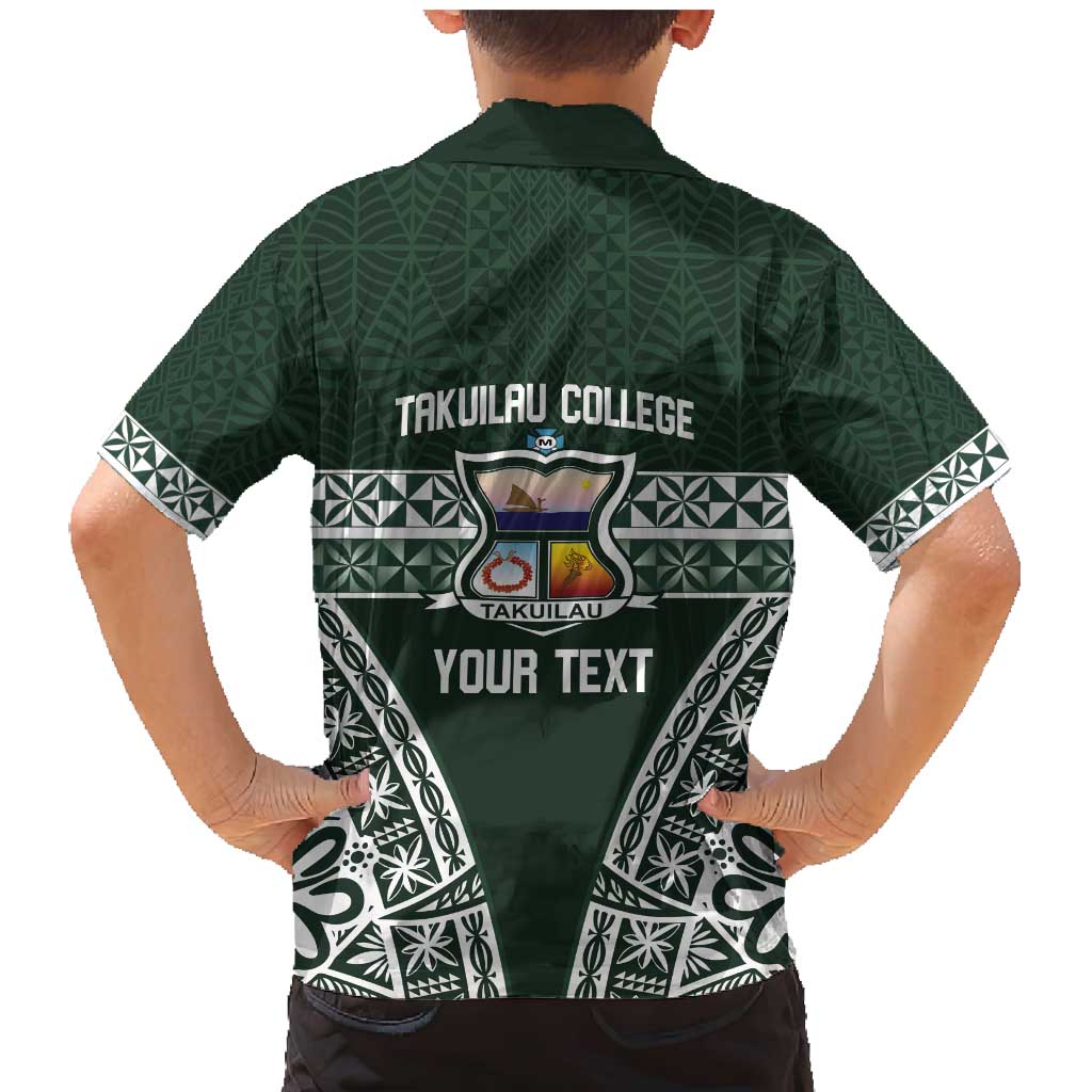 Personalised Tonga Takuilau College Family Matching Mermaid Dress and Hawaiian Shirt 50th Anniversary Ngatu Kupesi - Polynesian Pride