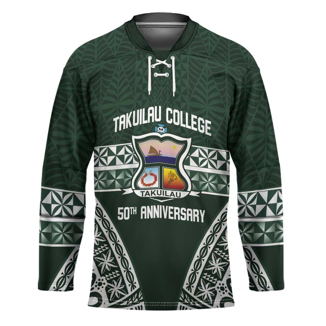 Personalised Tonga Takuilau College Hockey Jersey 50th Anniversary Ngatu Kupesi - Polynesian Pride
