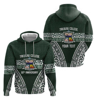 Personalised Tonga Takuilau College Hoodie 50th Anniversary Ngatu Kupesi - Polynesian Pride