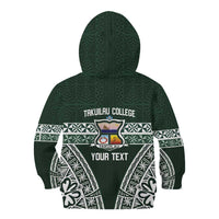 Personalised Tonga Takuilau College Kid Hoodie 50th Anniversary Ngatu Kupesi - Polynesian Pride