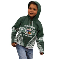 Personalised Tonga Takuilau College Kid Hoodie 50th Anniversary Ngatu Kupesi - Polynesian Pride