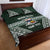 Personalised Tonga Takuilau College Quilt Bed Set 50th Anniversary Ngatu Kupesi - Polynesian Pride