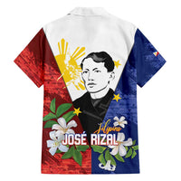 Philippines Rizal Day Family Matching Off Shoulder Maxi Dress and Hawaiian Shirt Filipino Sampaguita Grunge Style - Polynesian Pride
