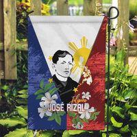 Philippines Rizal Day Garden Flag Filipino Sampaguita Grunge Style - Polynesian Pride