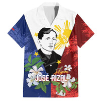Philippines Rizal Day Hawaiian Shirt Filipino Sampaguita Grunge Style - Polynesian Pride