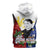 Philippines Rizal Day Sleeveless Zip Hoodie Filipino Sampaguita Grunge Style - Polynesian Pride