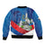 Philippines Rizal Day Bomber Jacket Filipino Motto Stella Polynesian Pattern - Polynesian Pride