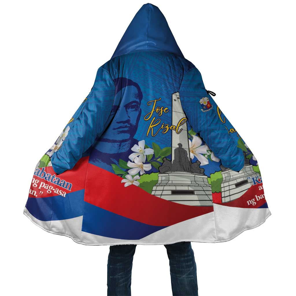 Philippines Rizal Day Cloak Filipino Motto Stella Polynesian Pattern - Polynesian Pride