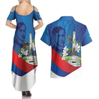 Philippines Rizal Day Couples Matching Summer Maxi Dress and Hawaiian Shirt Filipino Motto Stella Polynesian Pattern - Polynesian Pride