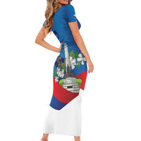 Philippines Rizal Day Family Matching Short Sleeve Bodycon Dress and Hawaiian Shirt Filipino Motto Stella Polynesian Pattern - Polynesian Pride