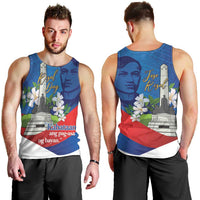 Philippines Rizal Day Men Tank Top Filipino Motto Stella Polynesian Pattern - Polynesian Pride
