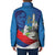 Philippines Rizal Day Padded Jacket Filipino Motto Stella Polynesian Pattern - Polynesian Pride