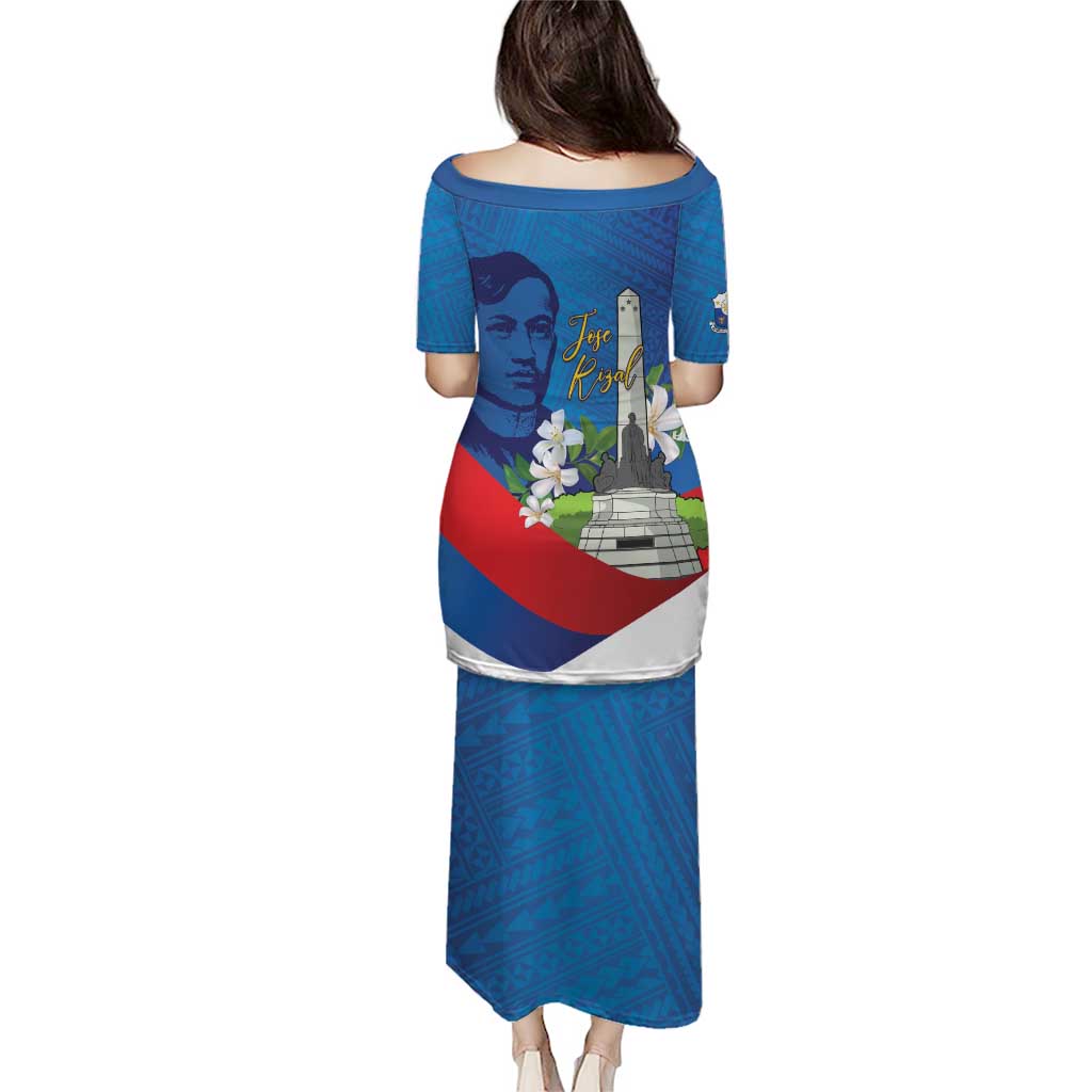 Philippines Rizal Day Puletasi Filipino Motto Stella Polynesian Pattern - Polynesian Pride