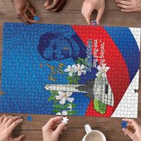 Philippines Rizal Day Puzzle Filipino Motto Stella Polynesian Pattern - Polynesian Pride