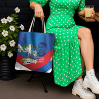 Philippines Rizal Day Tote Bag Filipino Motto Stella Polynesian Pattern - Polynesian Pride