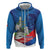 Philippines Rizal Day Zip Hoodie Filipino Motto Stella Polynesian Pattern - Polynesian Pride