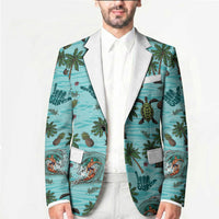Aloha Hawaii Surfing Tropical Seamless Blazer LT14 - Polynesian Pride