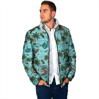 Aloha Hawaii Surfing Tropical Seamless Padded Jacket LT14 - Polynesian Pride