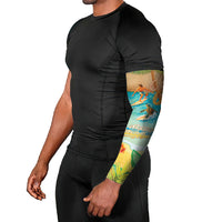 Surfing Paradise Hawaii Arm Sleeves Tropical Flowers Beachy Vibes LT14 - Polynesian Pride