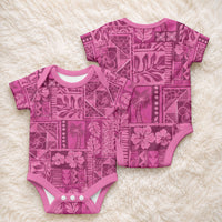 Hawaii Rainforest Beach Tropical Flowers Baby Onesie LT14 - Polynesian Pride