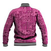Hawaii Rainforest Beach Tropical Flowers Baseball Jacket LT14 - Polynesian Pride