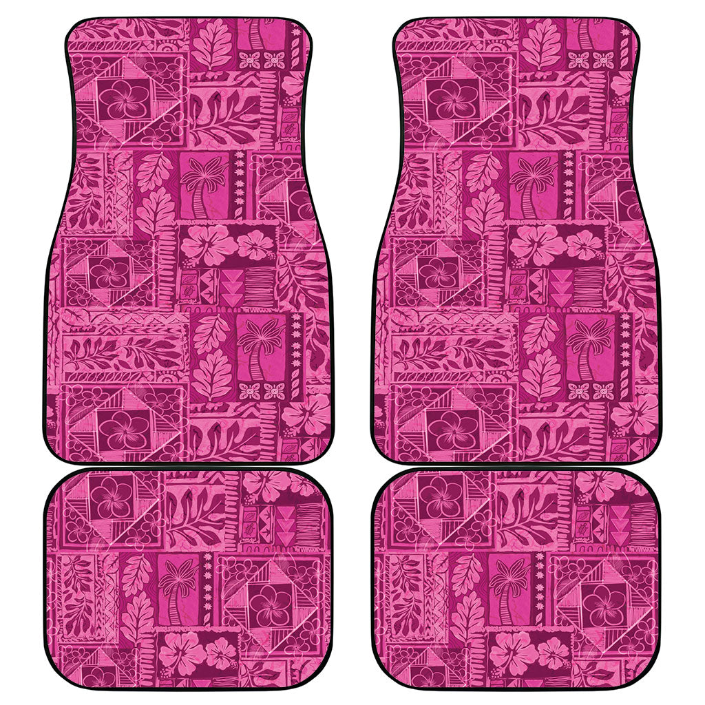 Hawaii Rainforest Beach Tropical Flowers Car Mats LT14 - Polynesian Pride