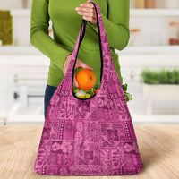 Hawaii Rainforest Beach Tropical Flowers Grocery Bag LT14 - Polynesian Pride