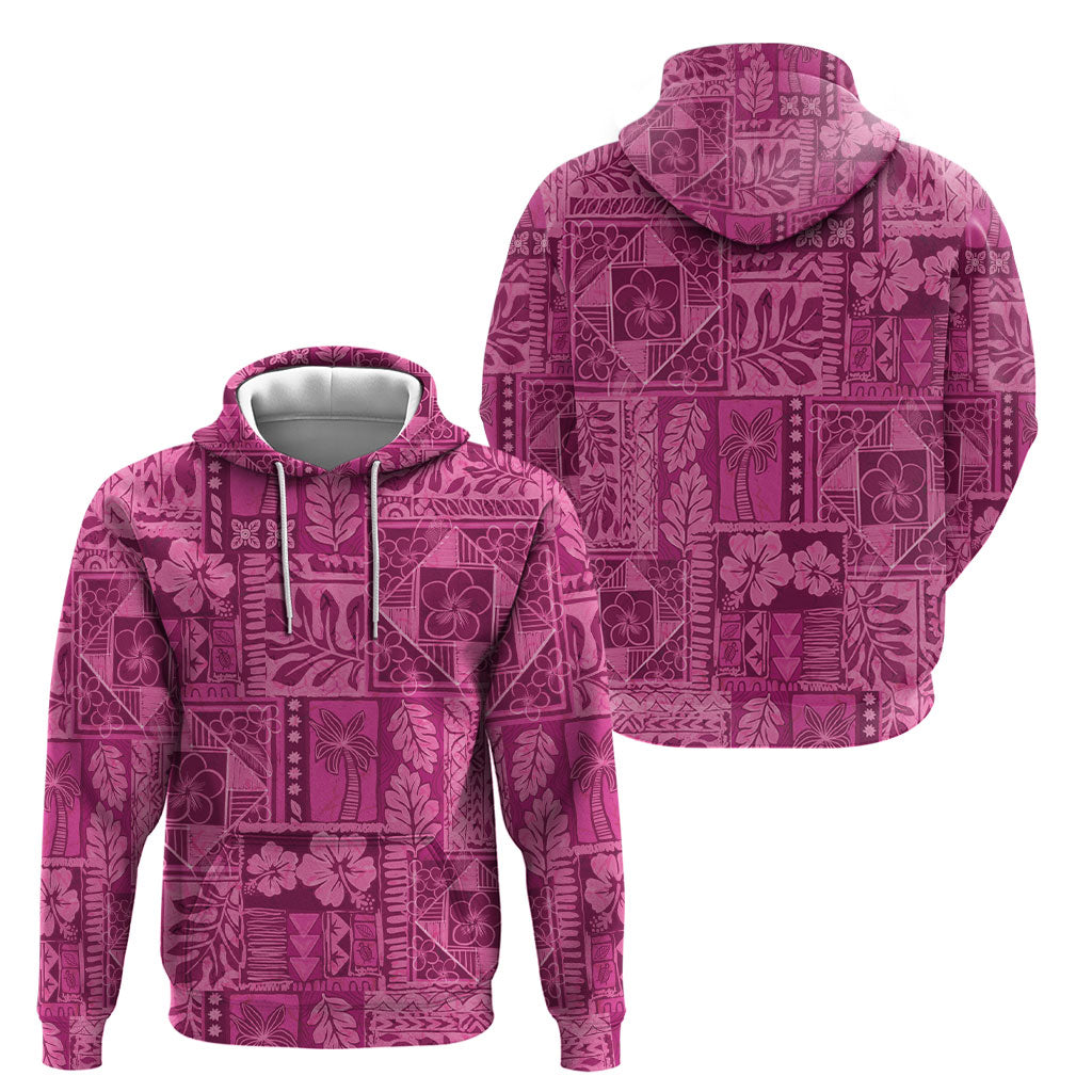 Hawaii Rainforest Beach Tropical Flowers Hoodie LT14 - Polynesian Pride