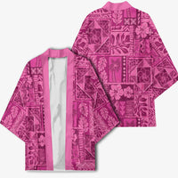 Hawaii Rainforest Beach Tropical Flowers Kimono LT14 - Polynesian Pride