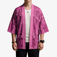 Hawaii Rainforest Beach Tropical Flowers Kimono LT14 - Polynesian Pride