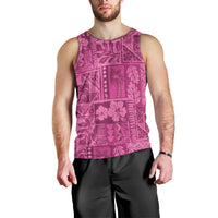 Hawaii Rainforest Beach Tropical Flowers Men Tank Top LT14 - Polynesian Pride