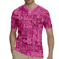 Hawaii Rainforest Beach Tropical Flowers Rugby Jersey LT14 - Polynesian Pride
