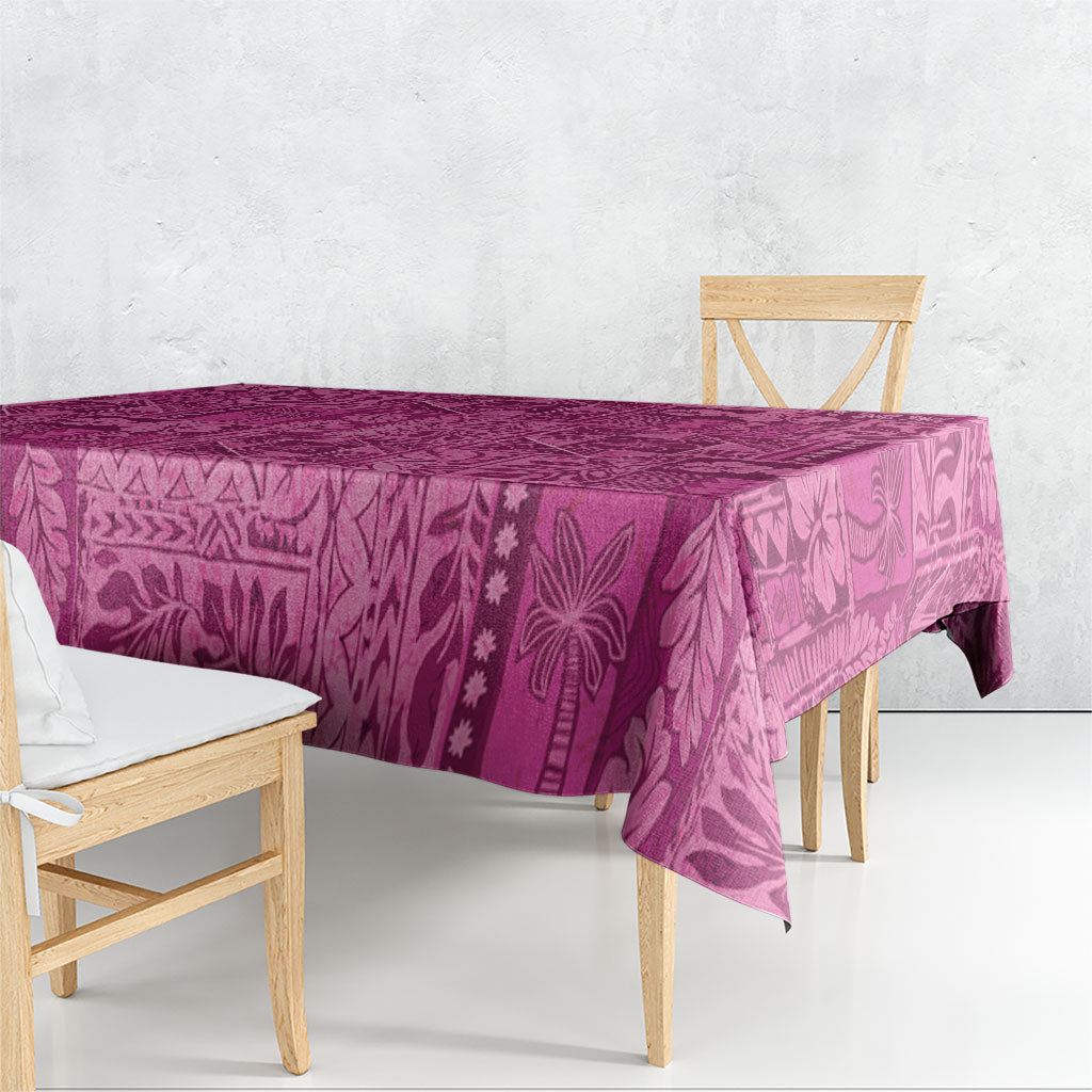 Hawaii Rainforest Beach Tropical Flowers Tablecloth LT14 - Polynesian Pride