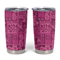 Hawaii Rainforest Beach Tropical Flowers Tumbler Cup