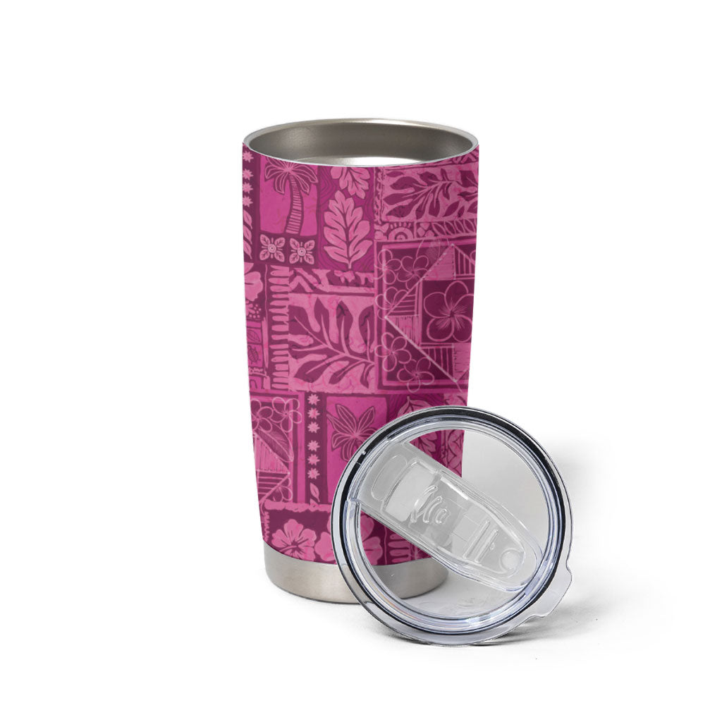 Hawaii Rainforest Beach Tropical Flowers Tumbler Cup
