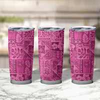 Hawaii Rainforest Beach Tropical Flowers Tumbler Cup