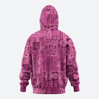 Hawaii Rainforest Beach Tropical Flowers Zip Hoodie LT14 - Polynesian Pride