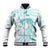 Polynesia Cervical Cancer Awareness Month Baseball Jacket Polynesian Women Faith Hope Love!