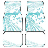 Polynesia Cervical Cancer Awareness Month Car Mats Polynesian Women Faith Hope Love!